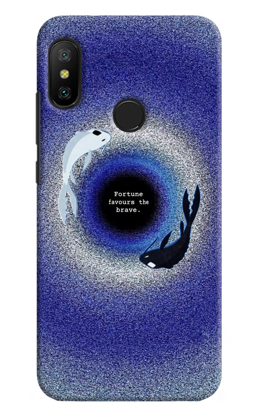 Dark Koi Redmi 6 Pro Back Cover, Hard case
