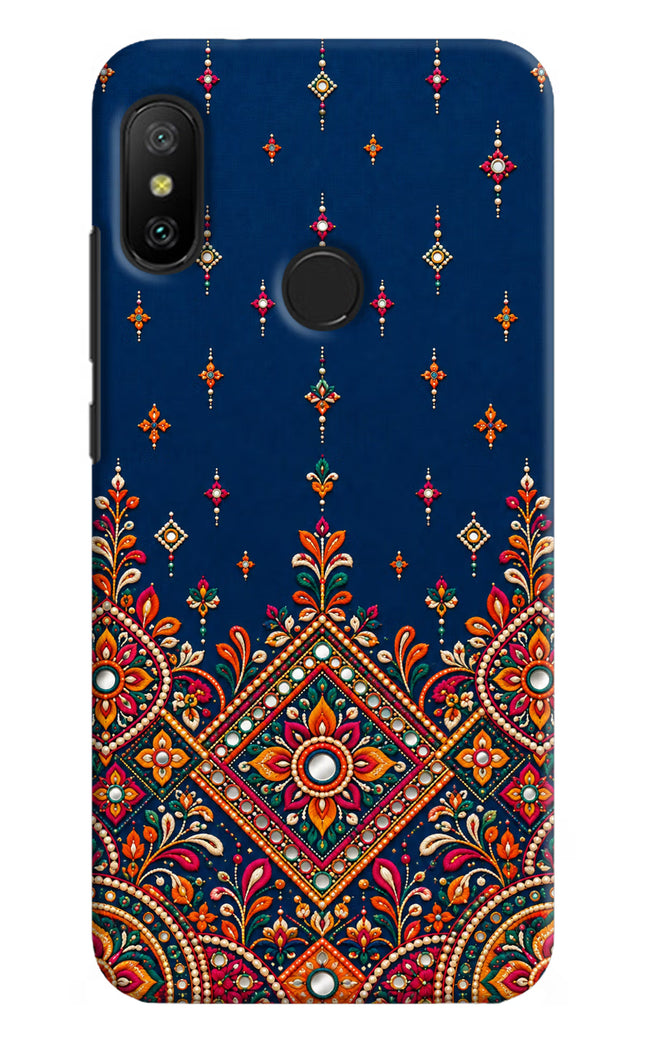 Neel Noor Redmi 6 Pro Hard Case Back Cover by Casekaro