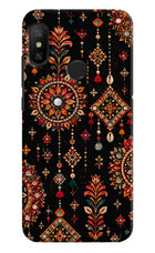 Boho Noir Redmi 6 Pro Hard Case Back Cover by Casekaro