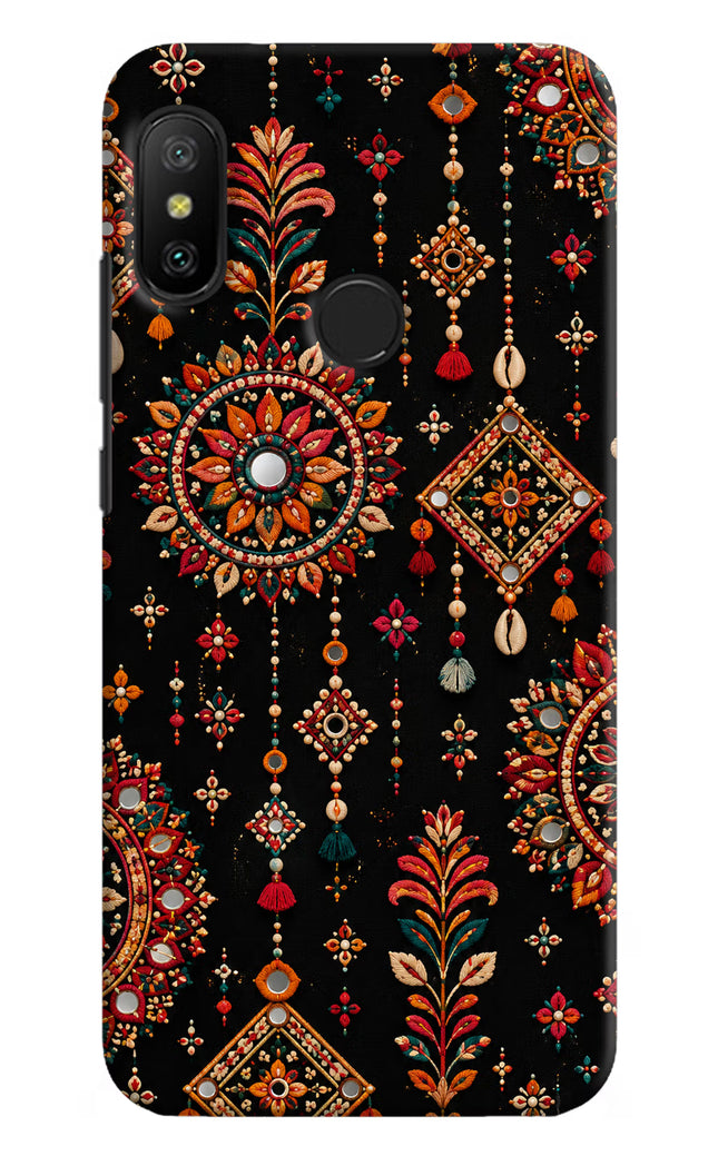 Boho Noir Redmi 6 Pro Hard Case Back Cover by Casekaro