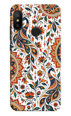 White Mayura Redmi 6 Pro Back Cover