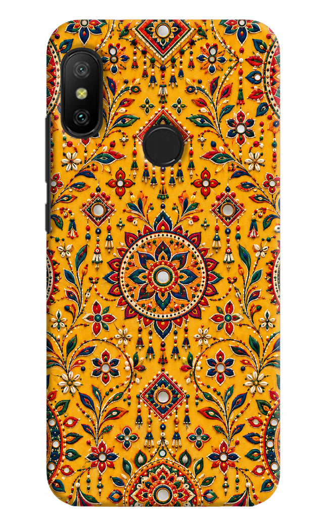 Sunlit Aura Redmi 6 Pro Hard Case Back Cover by Casekaro