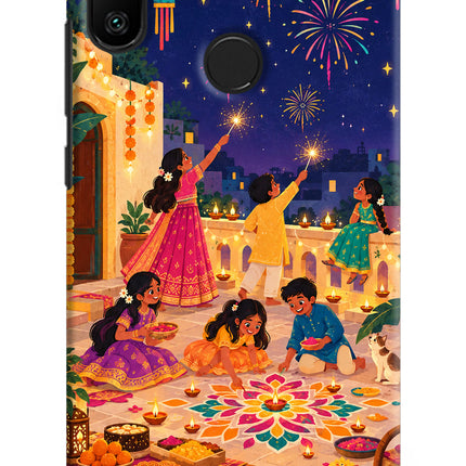 Diwali Night Redmi 6 Pro Hard Case Back Cover by Casekaro