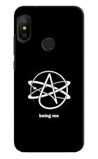 Atheist Symbol Redmi 6 Pro Back Cover