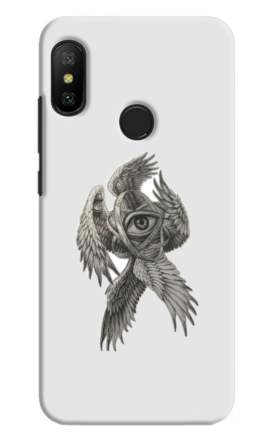Accurate Angel Redmi 6 Pro Back Cover, Hard case