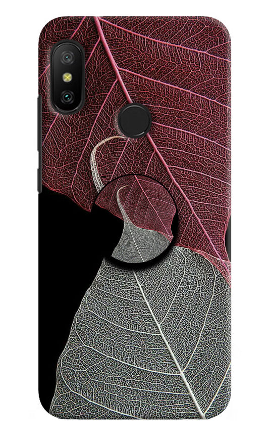 Leaf Pattern Redmi 6 Pro Pop Case by Casekaro