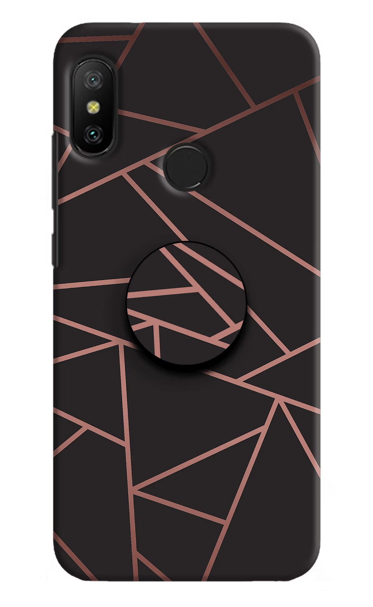 Geometric Pattern Redmi 6 Pro Pop Case by Casekaro