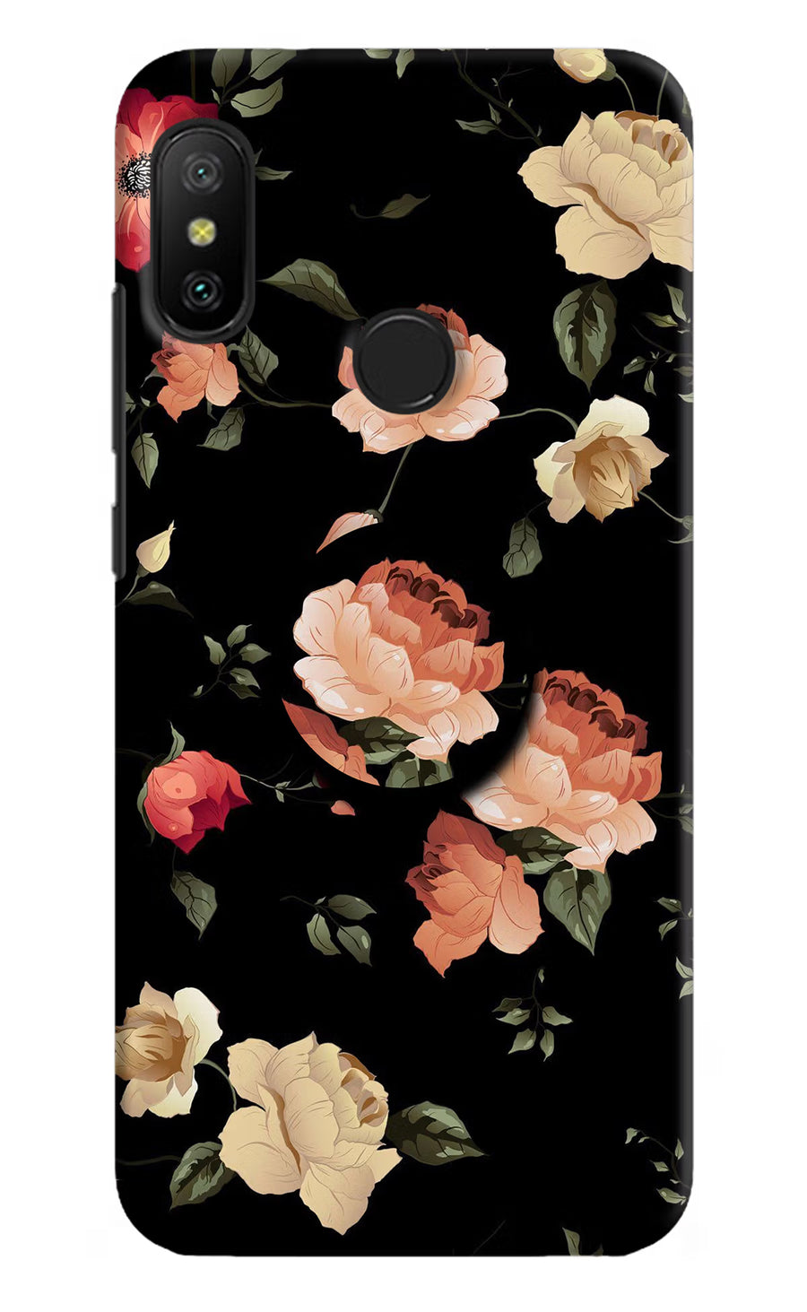 Flowers Redmi 6 Pro Pop Case, Hard case
