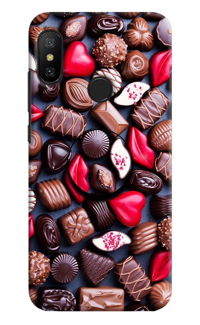 Chocolates Redmi 6 Pro Pop Case by Casekaro