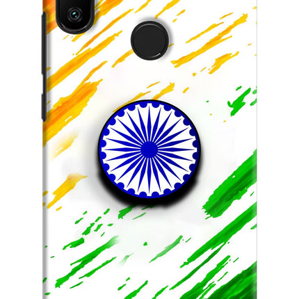 Indian Flag Ashoka Chakra Redmi 6 Pro Pop Case by Casekaro