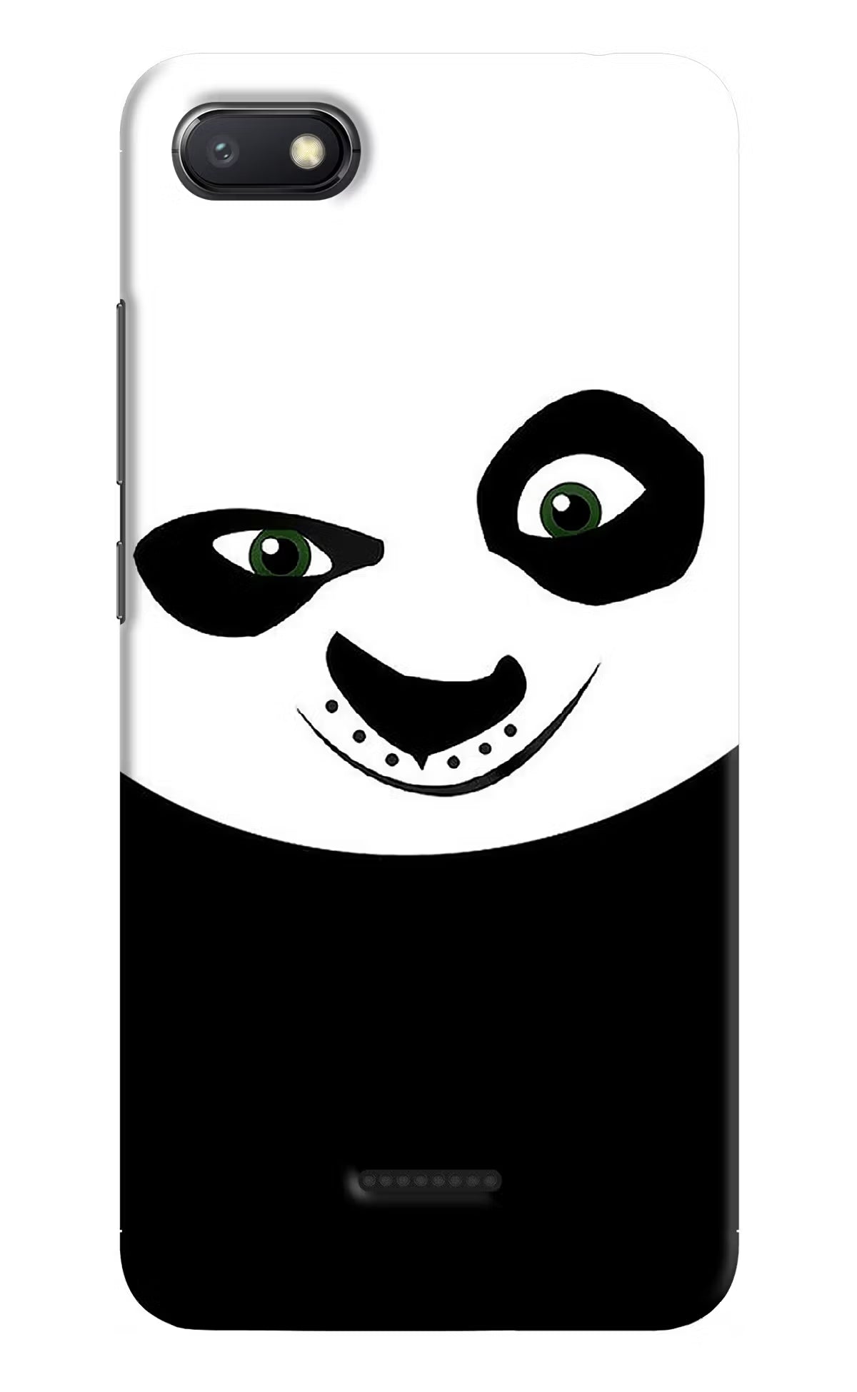 Panda Redmi 6A Hard Case Back Cover by Casekaro