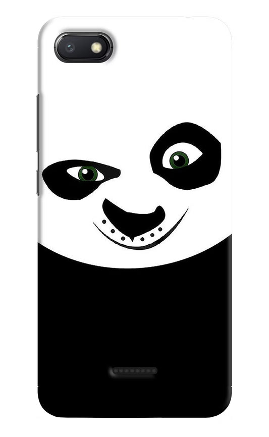 Panda Redmi 6A Hard Case Back Cover by Casekaro