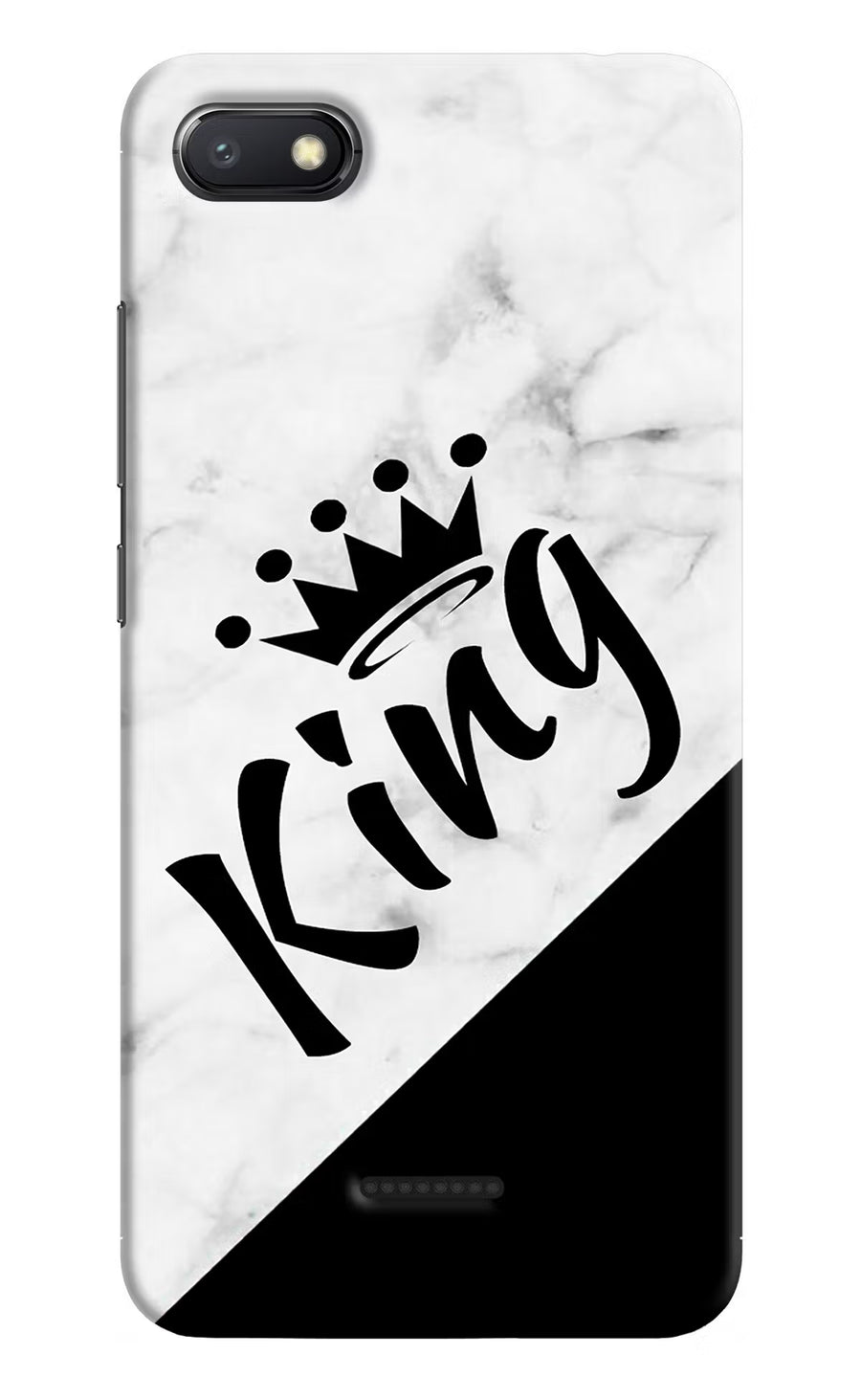 King Redmi 6A Back Cover, Hard case
