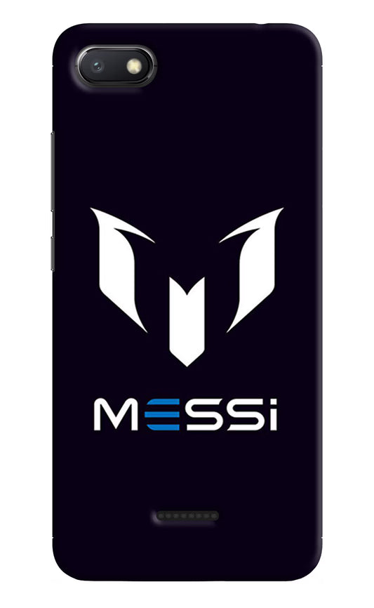 Messi Logo Redmi 6A Hard Case Back Cover by Casekaro