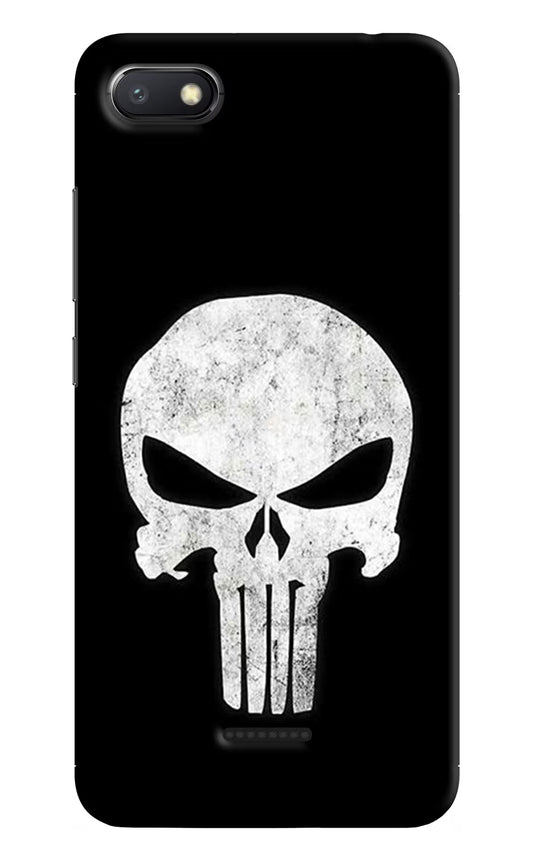 Punisher Skull Redmi 6A Hard Case Back Cover by Casekaro