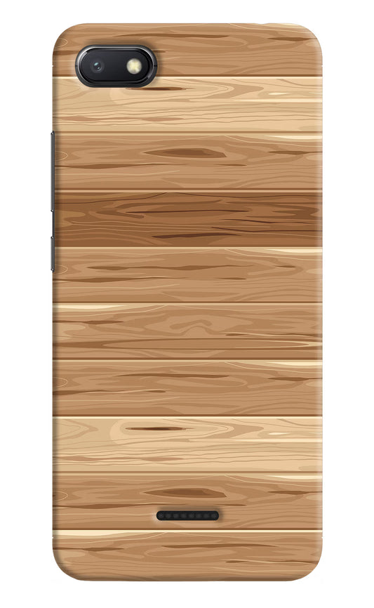 Wooden Vector Redmi 6A Hard Case Back Cover by Casekaro