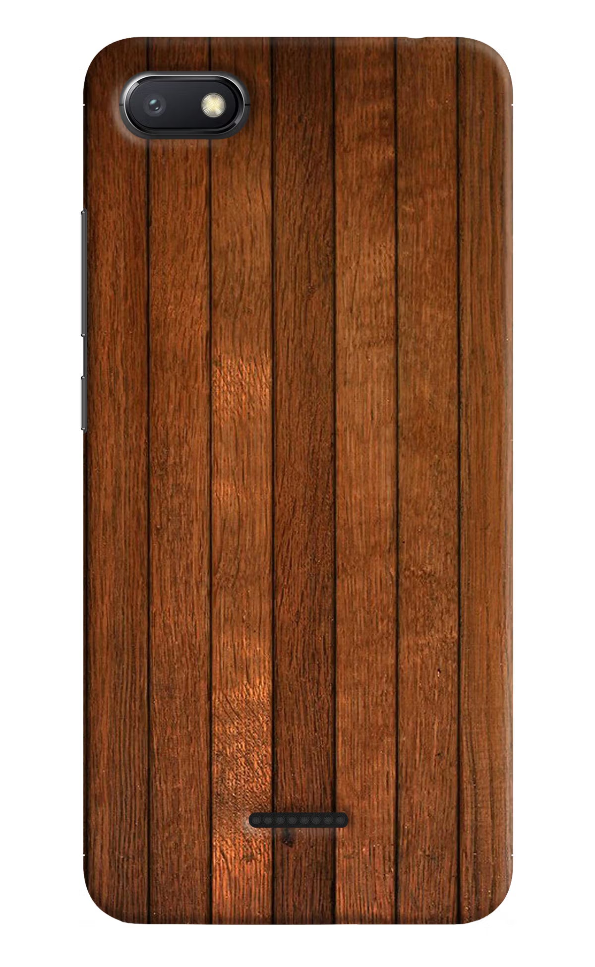 Wooden Artwork Bands Redmi 6A Hard Case Back Cover by Casekaro