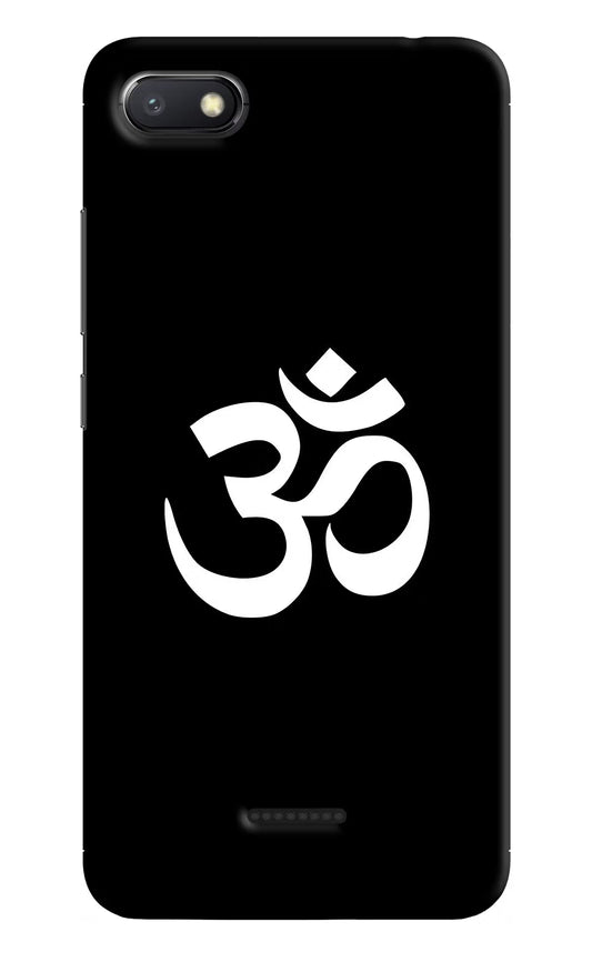 Om Redmi 6A Hard Case Back Cover by Casekaro