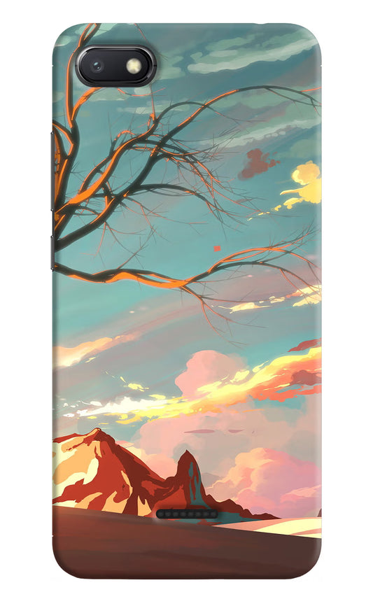 Scenery Redmi 6A Hard Case Back Cover by Casekaro