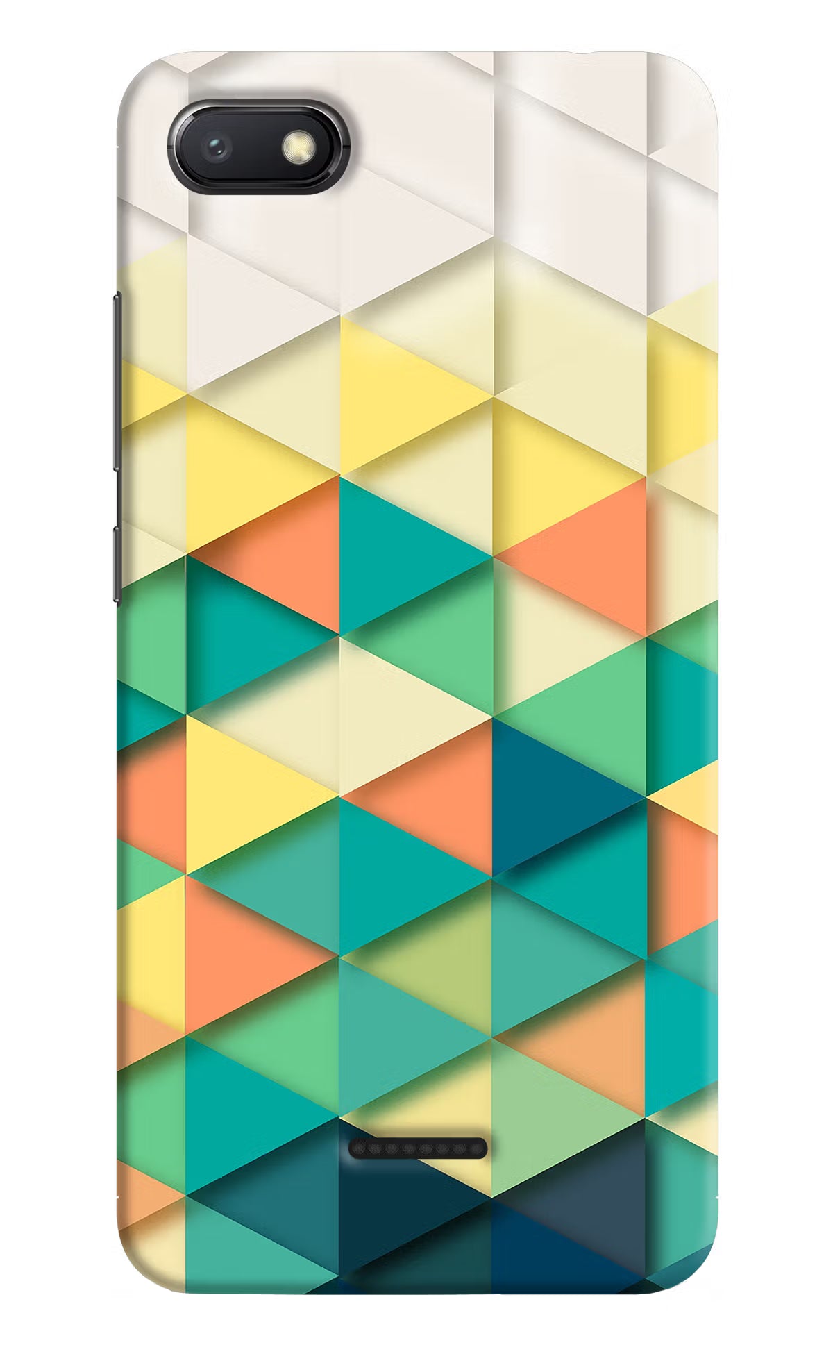 Abstract Redmi 6A Hard Case Back Cover by Casekaro