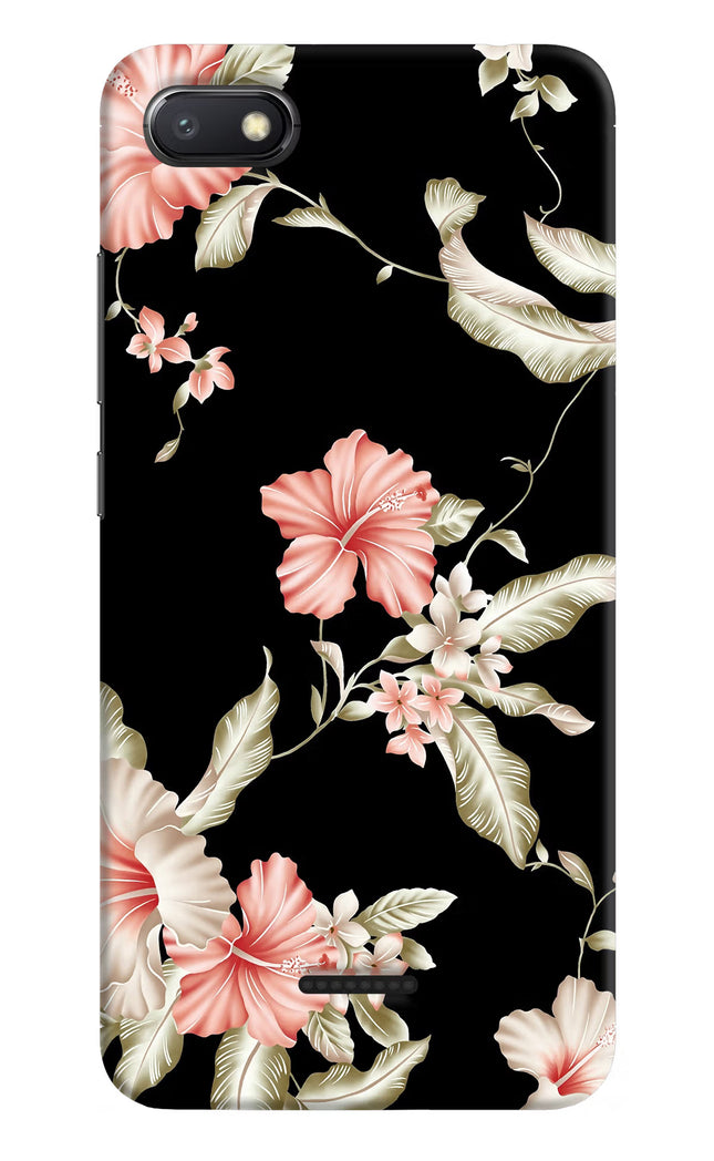 Flowers Redmi 6A Hard Case Back Cover by Casekaro