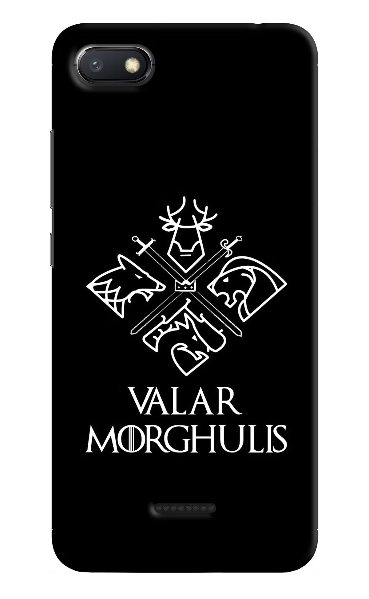Valar Morghulis | Game Of Thrones Redmi 6A Hard Case Back Cover by Casekaro