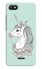 Unicorn Wallpaper Redmi 6A Hard Case Back Cover by Casekaro