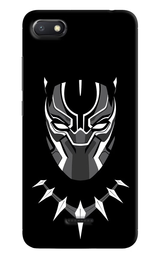 Black Panther Redmi 6A Hard Case Back Cover by Casekaro