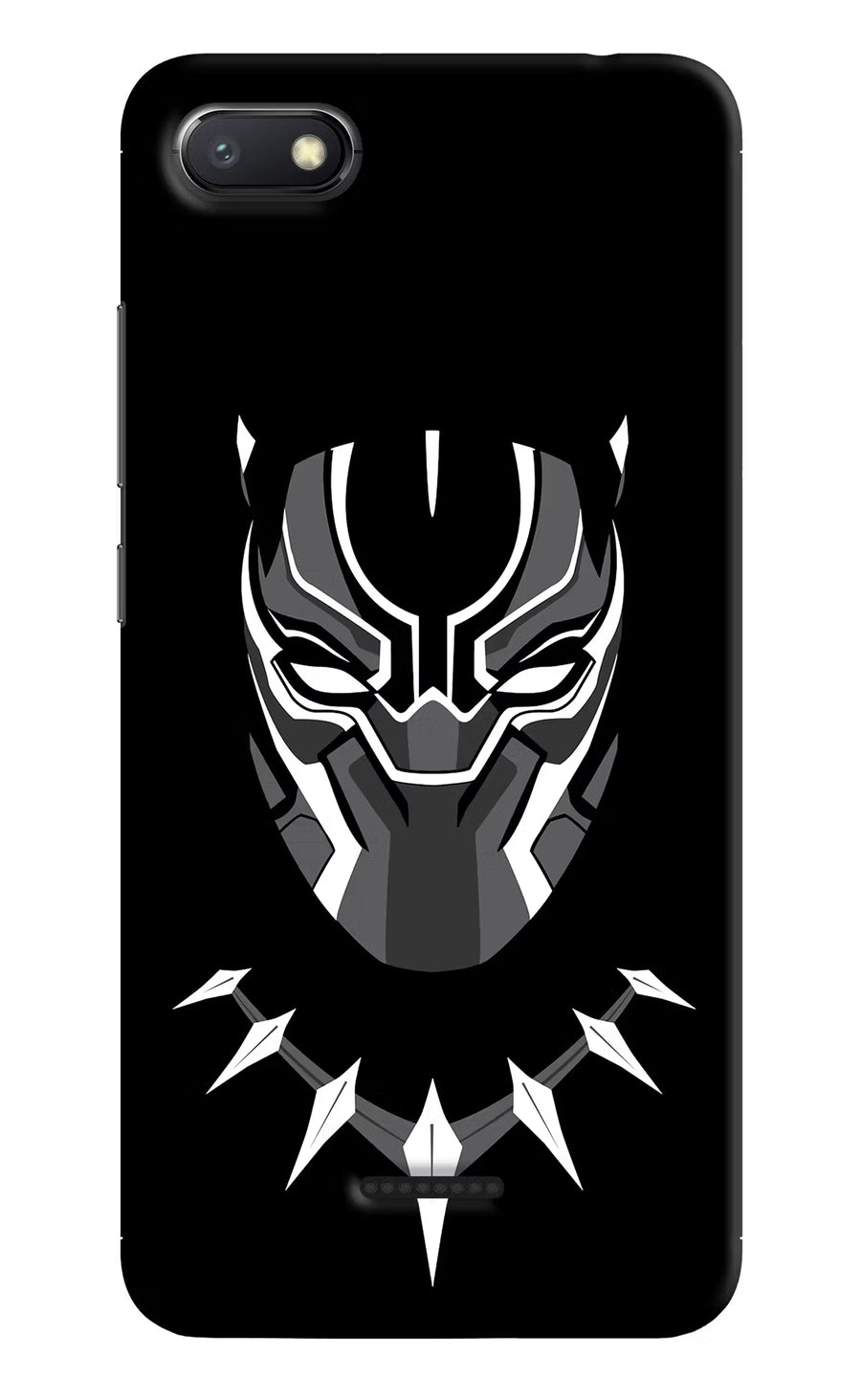 Black Panther Redmi 6A Back Cover, Hard case