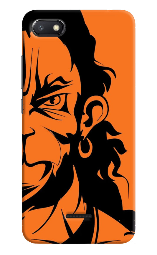Hanuman Redmi 6A Hard Case Back Cover by Casekaro