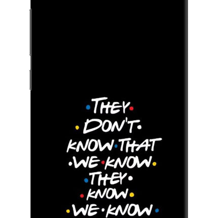 FRIENDS Dialogue Redmi 6A Hard Case Back Cover by Casekaro