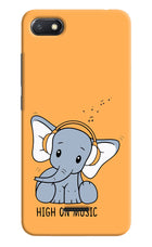 High On Music Redmi 6A Hard Case Back Cover by Casekaro
