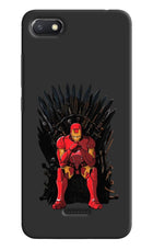 Ironman Throne Redmi 6A Hard Case Back Cover by Casekaro