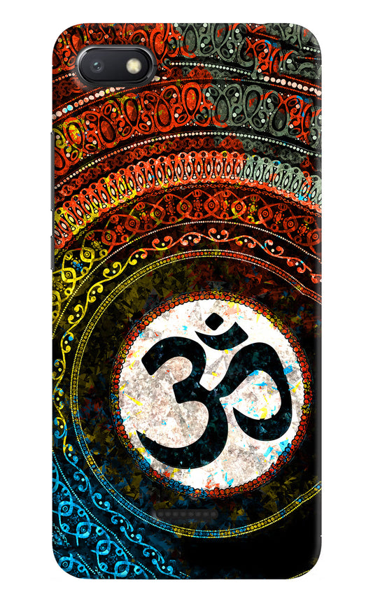 Om Cultural Redmi 6A Hard Case Back Cover by Casekaro