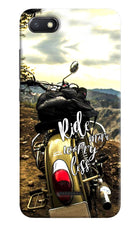 Ride More Worry Less Redmi 6A Hard Case Back Cover by Casekaro