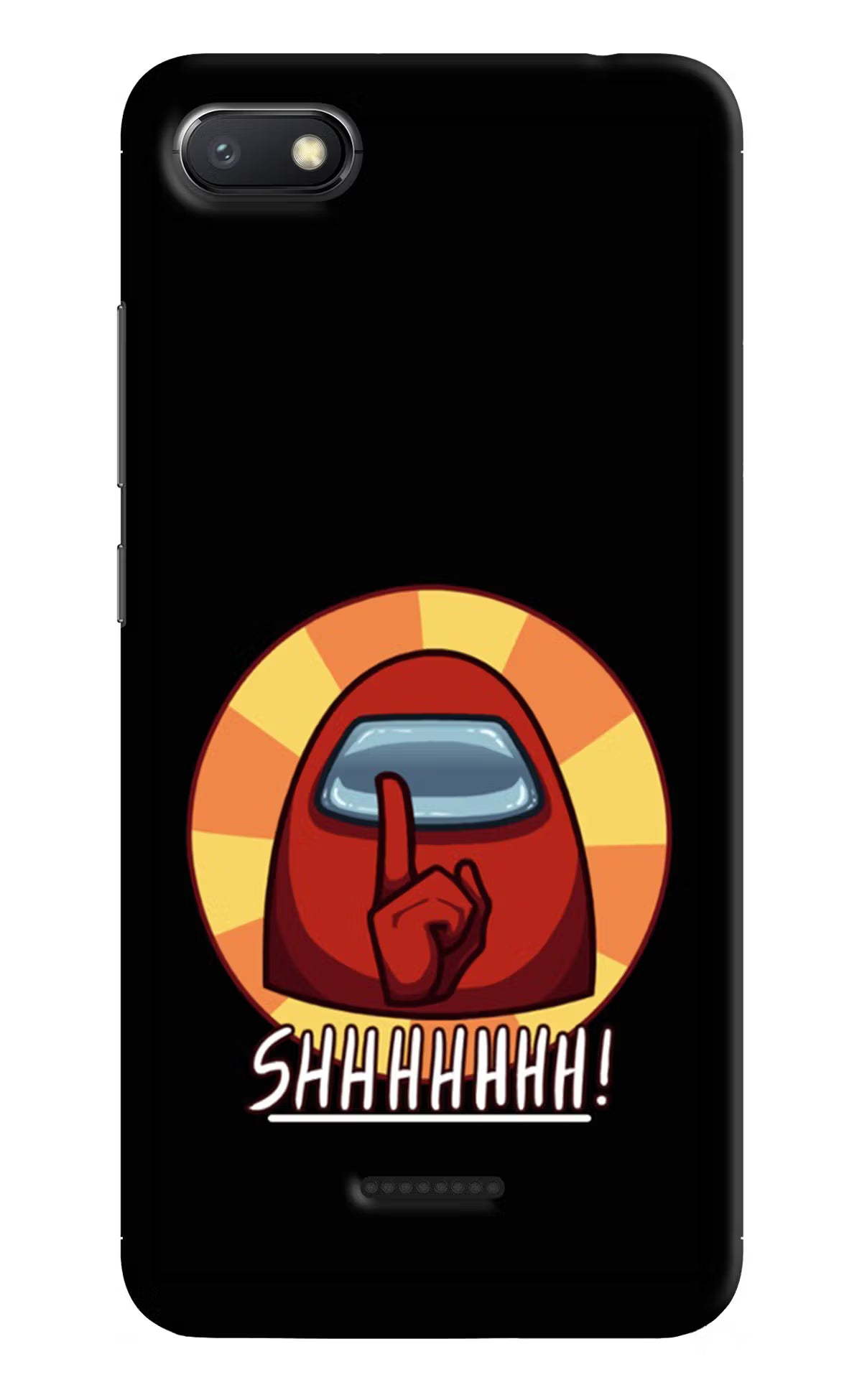 Among Us Shhh! Redmi 6A Hard Case Back Cover by Casekaro