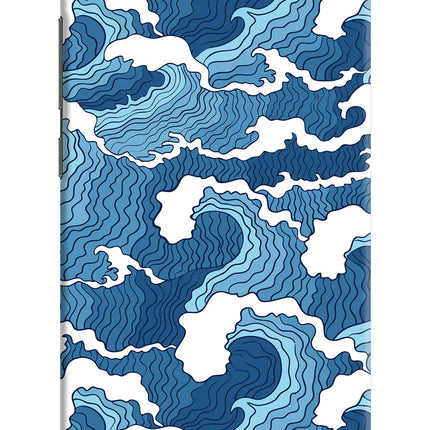 Blue Waves Redmi 6A Hard Case Back Cover by Casekaro