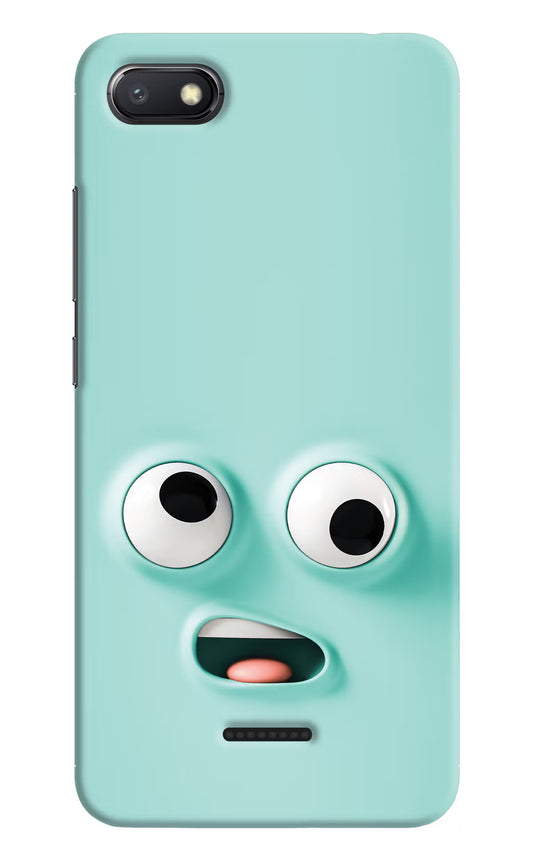 Funny Cartoon Redmi 6A Hard Case Back Cover by Casekaro
