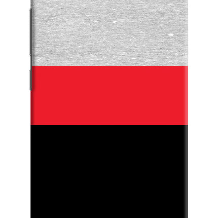 Tri Color Pattern Redmi 6A Hard Case Back Cover by Casekaro