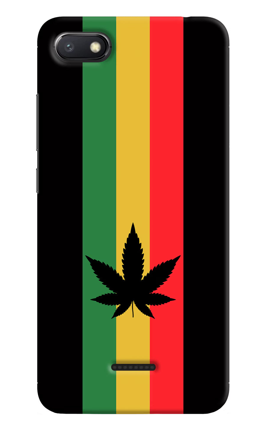 Weed Flag Redmi 6A Back Cover, Hard case