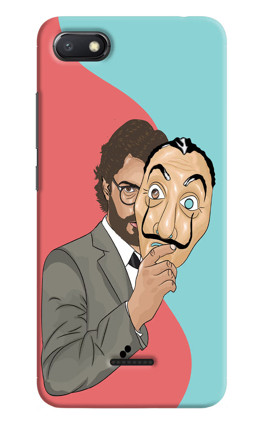 Professor Redmi 6A Hard Case Back Cover by Casekaro