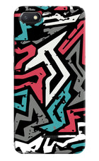 Geometric Graffiti Redmi 6A Hard Case Back Cover by Casekaro
