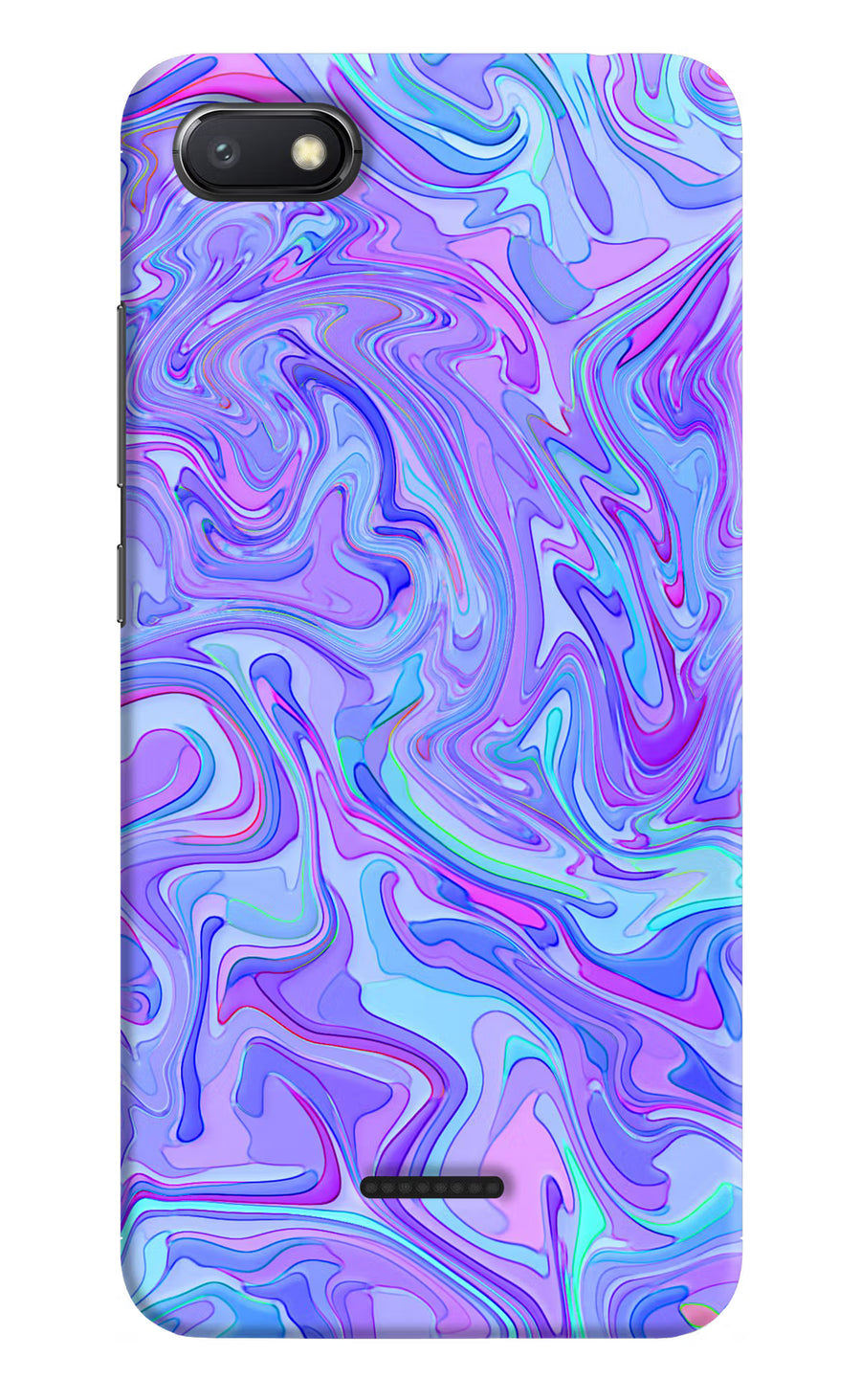 Glitter Redmi 6A Back Cover, Hard case
