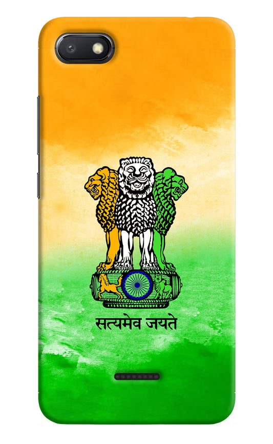 Satyamev Jayate Flag Redmi 6A Hard Case Back Cover by Casekaro