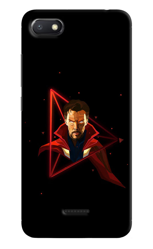 Doctor Ordinary Redmi 6A Hard Case Back Cover by Casekaro