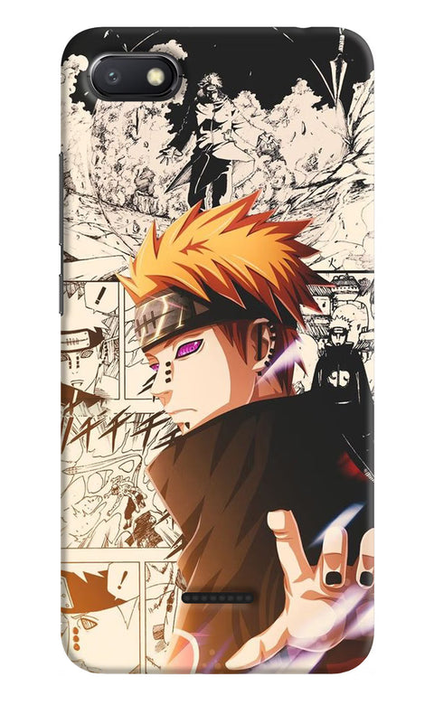 Pain Anime Redmi 6A Back Cover