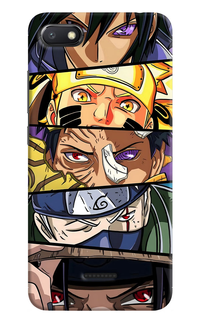 Naruto Character Redmi 6A Hard Case Back Cover by Casekaro