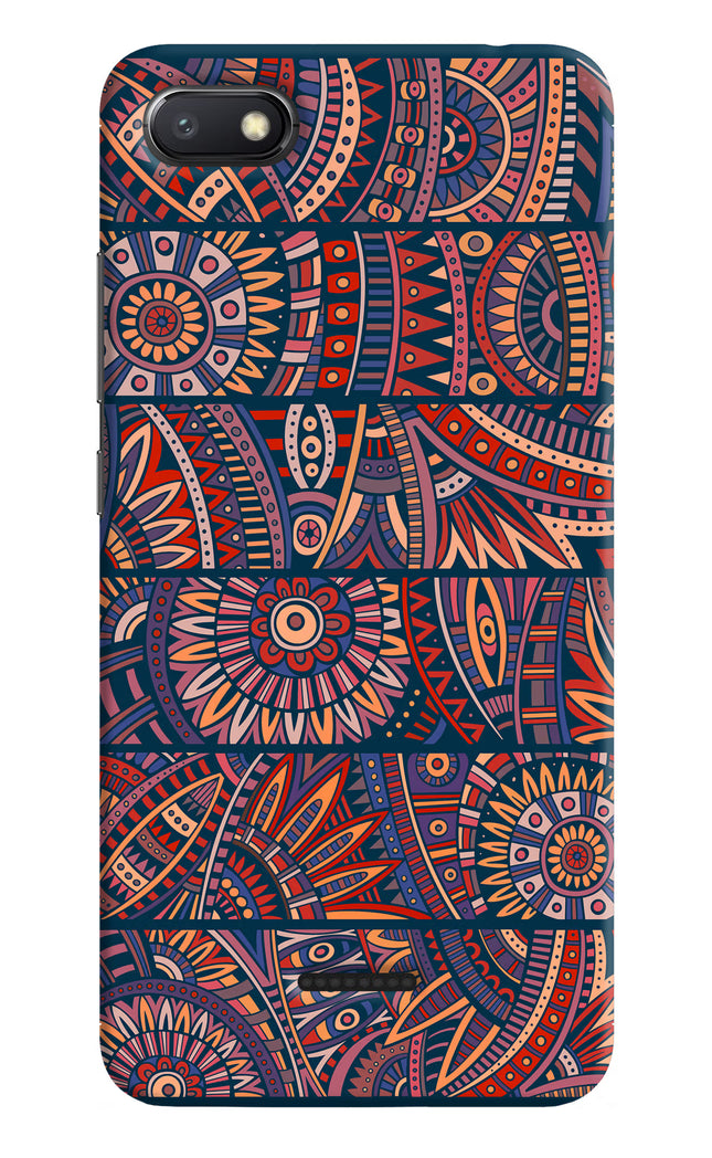 African Culture Design Redmi 6A Hard Case Back Cover by Casekaro