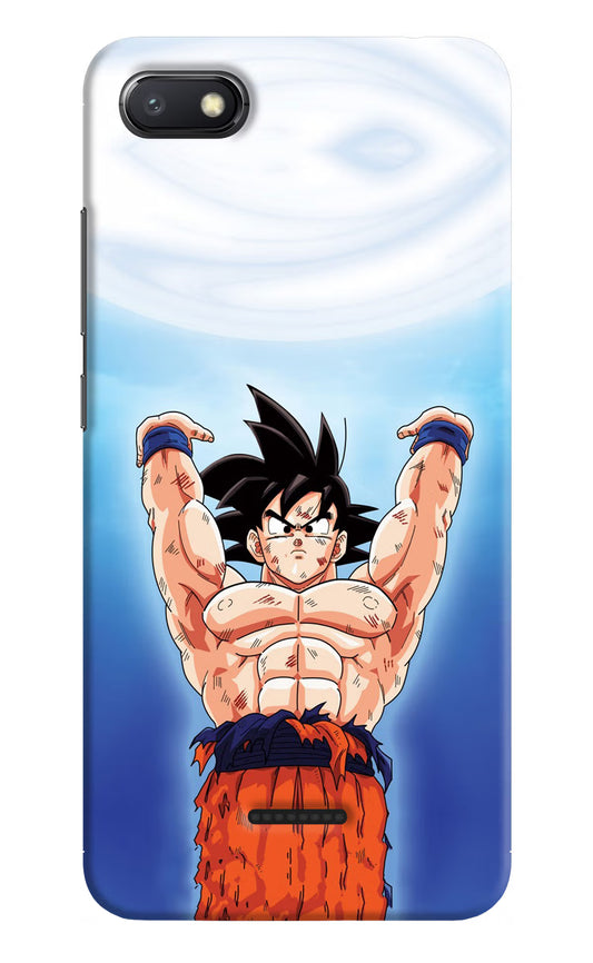 Goku Power Redmi 6A Hard Case Back Cover by Casekaro