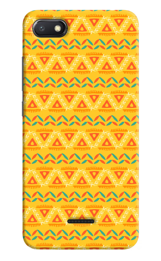 Tribal Pattern Redmi 6A Hard Case Back Cover by Casekaro